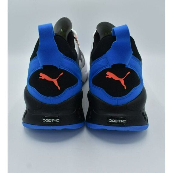 Puma Mens Size 13 Xetic Halflife Black White Ultra Blue Training Sneakers Shoes